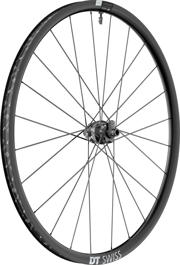 DT Swiss GR 1600 Spline 25 Front Wheel - 700, 12 x 100mm, Center-Lock, Black, Dynamo Hub MPN: WGR1600AIDXSA27424 Front Wheel GR 1600 Front Wheel