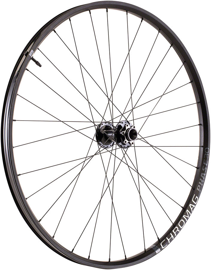 Chromag Phase30 Front Wheel - 29", 15 x 110mm, 6-Bolt, Black MPN: 184-004-042 UPC: 826974041029 Front Wheel Phase 30 Front Wheel