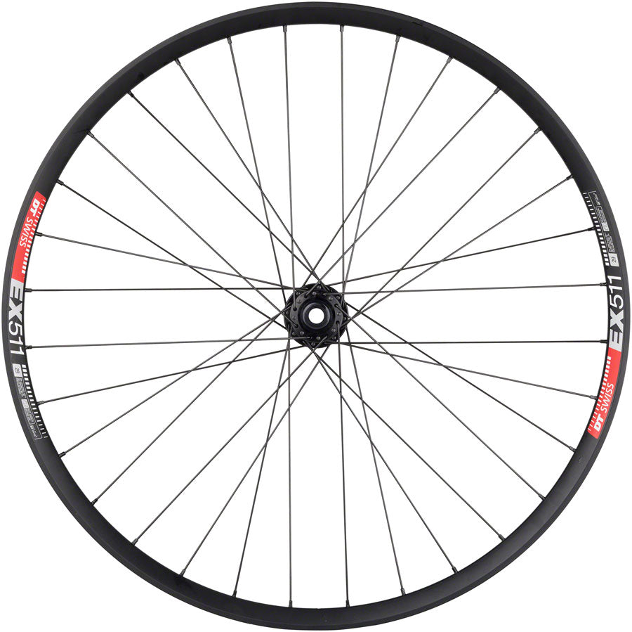 Quality Wheels Industry Nine Hydra / DT Swiss EX511 Front Wheel - 29", 15 x 110mm, 6-Bolt, Black - Front Wheel - Industry Nine Hydra / DT Swiss EX511 Front Wheel