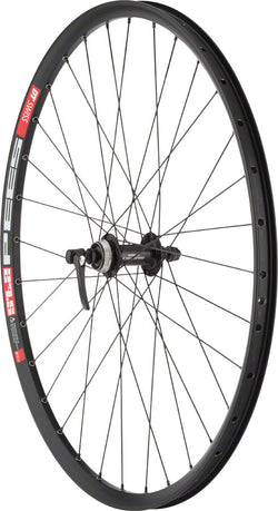 Quality Wheels Deore M610/DT 533d Front Wheel - 27.5", QR x 100mm, Center-Lock, Black, 32H UPC: 708752214323 Front Wheel DT/Shimano MTB Disc Front Wheel