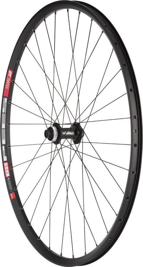 Quality Wheels Deore M610/DT 533d Front Wheel - 29", 15 x 100mm, Center-Lock, Black, 32H UPC: 708752214446 Front Wheel DT/Shimano MTB Disc Front Wheel