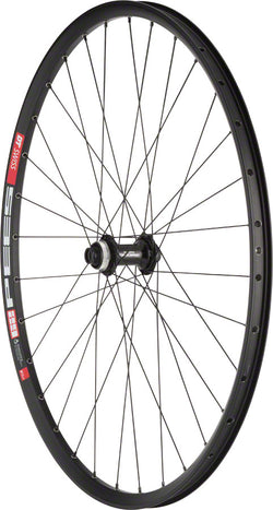 Quality Wheels Deore M610/DT 533d Front Wheel - 29", 15 x 100mm, Center-Lock, Black, 32H UPC: 708752214446 Front Wheel DT/Shimano MTB Disc Front Wheel