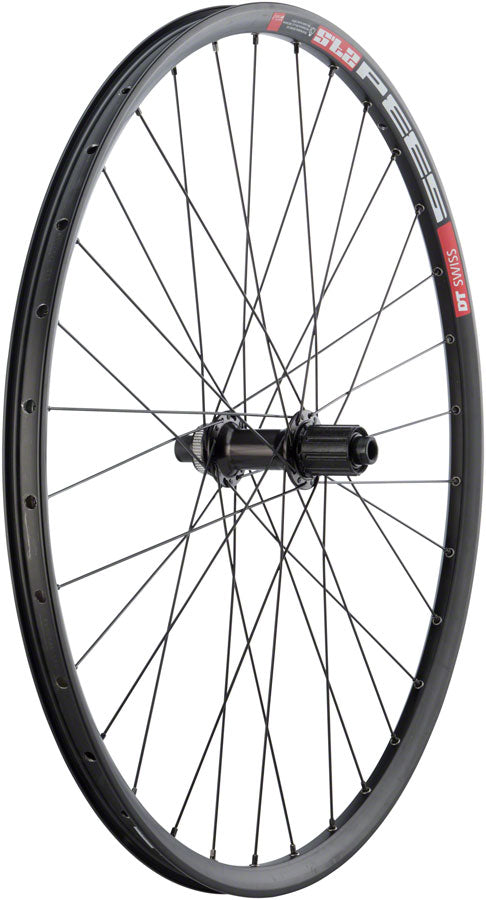 Quality Wheels Deore M610/DT 533d Rear Wheel - 27.5", 12 x 142mm, Center-Lock, HG 10, Black - Rear Wheel - DT 533D Disc Rear Wheel