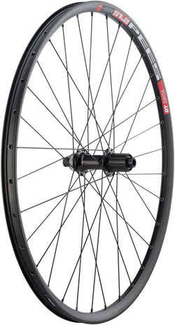 Quality Wheels Deore M610/DT 533d Rear Wheel - 27.5", 12 x 142mm, Center-Lock, HG 10, Black - Rear Wheel - DT 533D Disc Rear Wheel