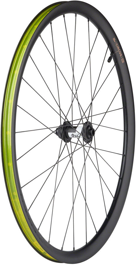 Teravail Circos Gravel Front Wheel - 700, 12 x 100mm, Center-Lock, Carbon, DT350 UPC: 708752536173 Front Wheel Circos Gravel Front Wheel