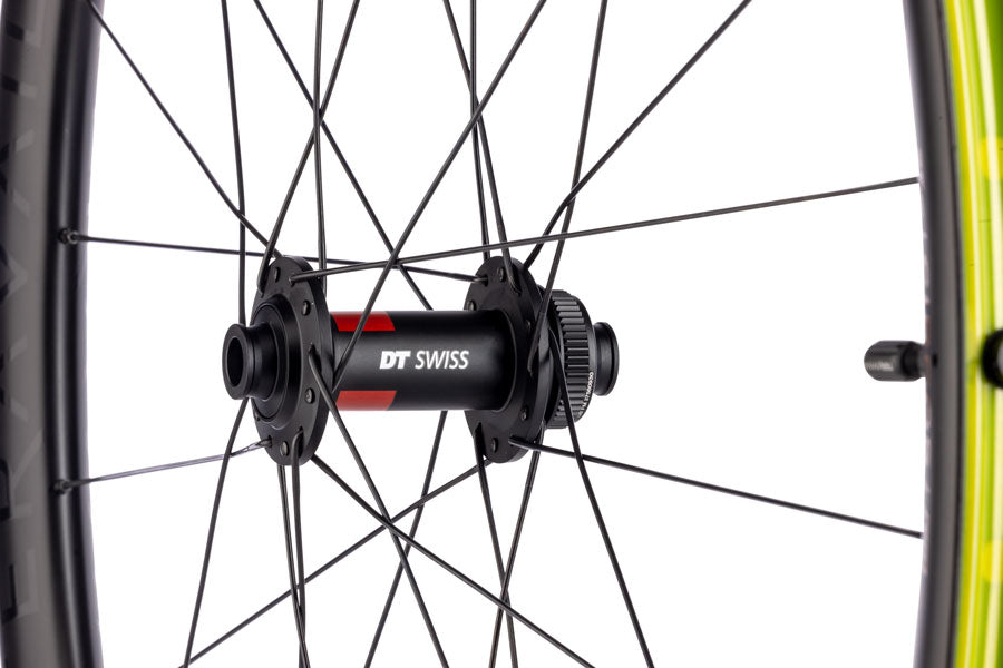 Teravail Circos Gravel Front Wheel - 700, 12 x 100mm, Center-Lock, Carbon, DT240, 24H - Front Wheel - Circos DT 240 Gravel Front Wheel