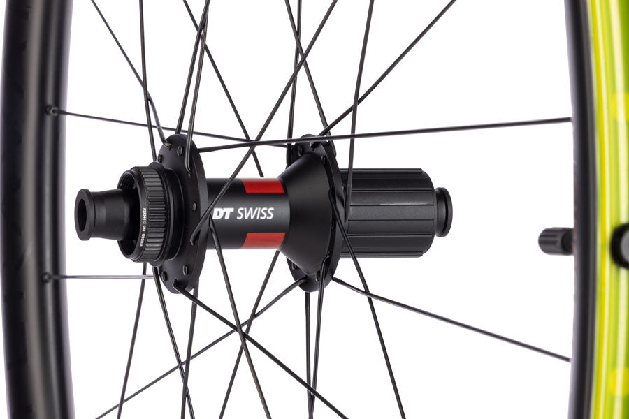 Teravail Circos Gravel Rear Wheel - 700, 12 x 142mm, Center-Lock, HG 11, Carbon, DT240, 24H - Rear Wheel - Circos DT 240 Gravel Rear Wheel