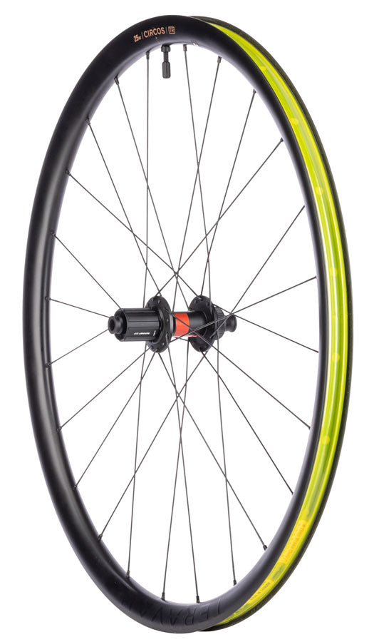 Teravail Circos Gravel Rear Wheel - 700, 12 x 142mm, Center-Lock, HG 11, Carbon, DT240, 24H UPC: 708752571679 Rear Wheel Circos DT 240 Gravel Rear Wheel