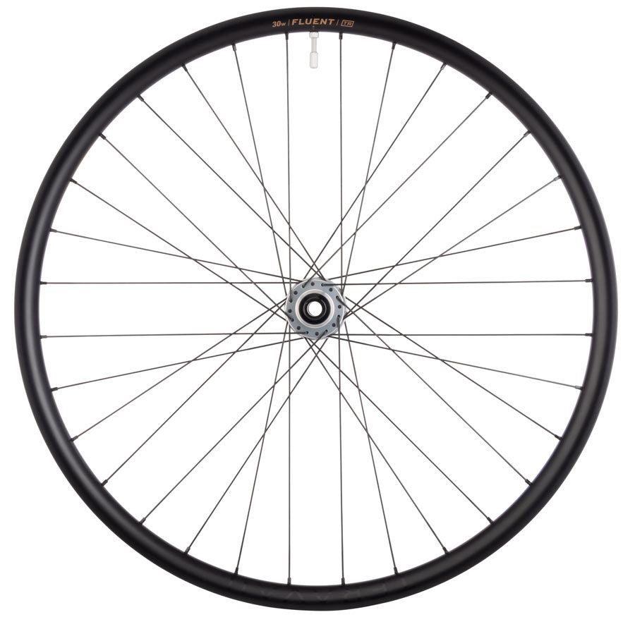 Teravail Fluent Mountain Front Wheel - 29", 15 x 110mm Boost, 6-Bolt, Carbon, Hope Pro 5, 32H UPC: 708752571716 Front Wheel Fluent Hope Pro 5 Mountain Front Wheel