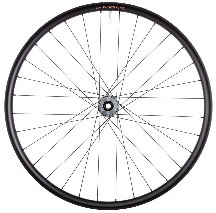 Teravail Fluent Mountain Front Wheel - 29", 15 x 110mm Boost, 6-Bolt, Carbon, Hope Pro 5, 32H - Front Wheel - Fluent Hope Pro 5 Mountain Front Wheel
