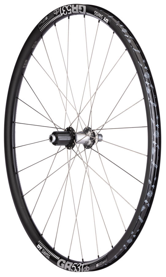 Quality Wheels Shimano Ultegra/DT GR531 Wheelset - 700, 12 x 100/142mm, Center-Lock, HG11 MTN, Black, 32H - Wheelset - Shimano Ultegra / DT GR531 Wheelset