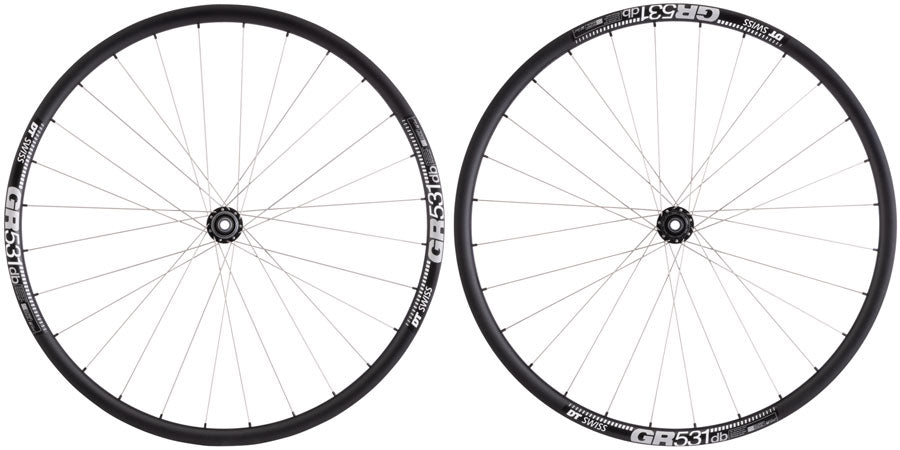Quality Wheels Shimano Ultegra/DT GR531 Wheelset - 700, 12 x 100/142mm, Center-Lock, HG11 MTN, Black, 32H