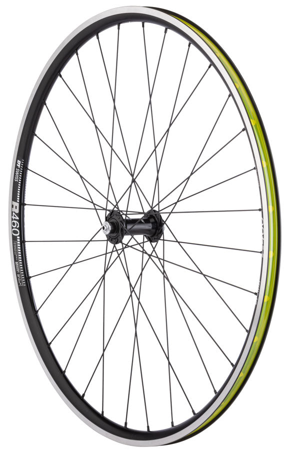 Quality Wheels Shimano 105/DT R460  Wheelset - 700, QR x 100/130mm, Rim Brake, HG11 Road, Black, Clincher, 32H - Wheelset - Shimano 105 / DT R460  Wheelset