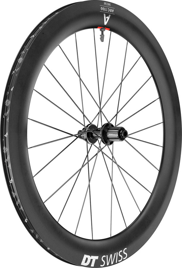 DT Swiss ARC 1100 DiCut 65 Rear Wheel - 700, 12 x 142mm, Center-Lock, HG11 Road/XDR, Ratchet EXP 36, Black