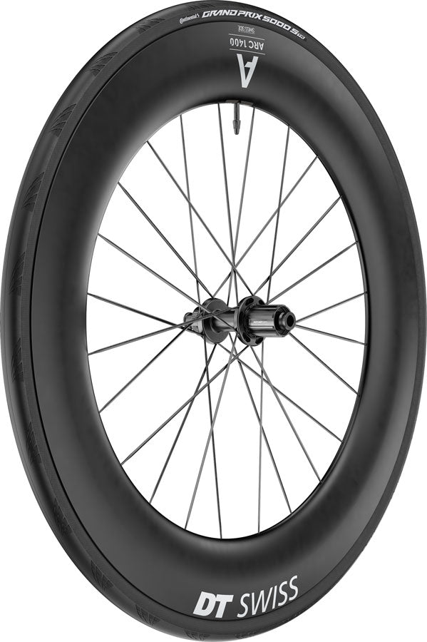 DT Swiss ARC 1400 DiCut 85 Rear Wheel - 700, 12 x 142mm, Center-Lock, HG11 Road/XDR, Ratchet EXP 36, Black, WTS w/Grand MPN: WARC140NIDICA27488 Rear Wheel ARC 1400 DiCut Rear Wheel
