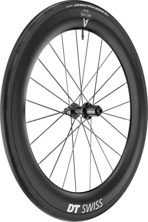 DT Swiss ARC 1400 DiCut 65 Rear Wheel - 700, 12 x 142mm, Center-Lock, HG11 Road/XDR, Ratchet EXP 36, Black, WTS w/Grand MPN: WARC140NIDICA27493 Rear Wheel ARC 1400 DiCut Rear Wheel