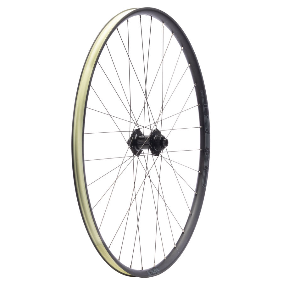 Stan's Crest MK4 LTD Front Wheel - 29, 15 x 110mm, Center-Lock, Black - Front Wheel - Crest MK4 LTD Front Wheel