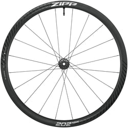 Zipp 202 NSW Front Wheel - 700, 12 x 100mm, Center-Lock, Tubeless, Carbon, Black/Dark Gray, 20H, A1 MPN: 00.1918.800.000 UPC: 710845931314 Front Wheel 202 NSW Front Wheel - A1