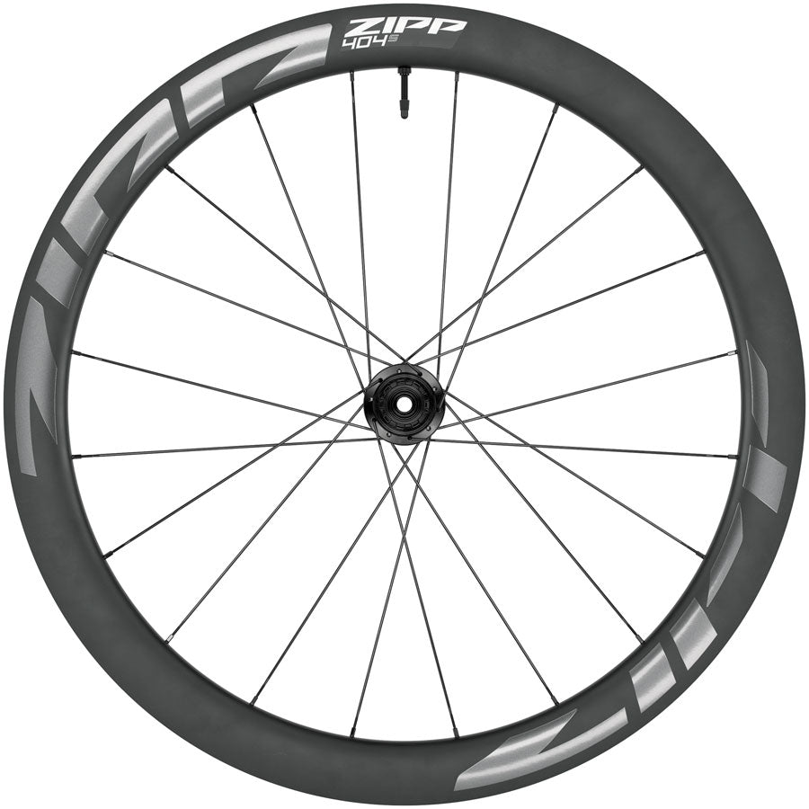 Zipp 404 S Rear Wheel - 700, 12 x 142mm, Center-Lock, Tubeless, Carbon, HG 10/11, Black/Dark Gray, 20H, A1 MPN: 00.1918.803.000 UPC: 710845931383 Rear Wheel 404 S Rear Wheel - A1