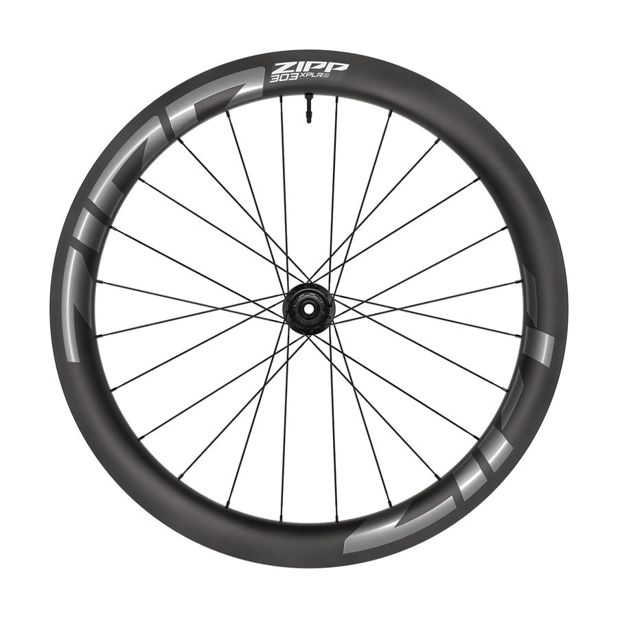 Zipp 303 XPLR S Rear Wheel - 700, 12 x 142mm, Center-Lock, Tubeless, Carbon, XDR, Black/Dark Gray, 24H, B1 MPN: 00.1918.805.002 UPC: 710845931468 Rear Wheel 303 XPLR S Rear Wheel - B1