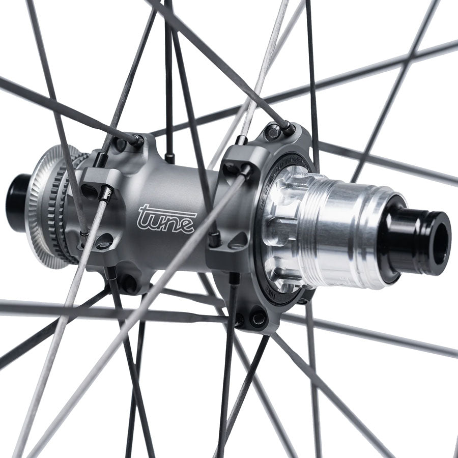 Reserve Wheels Reserve 57/64 SL Turbulent Aero Wheelset - 700, 12 x 100/12 x 142, Center-Lock, XDR/HG11, Carbon, Tune - Wheelset - Reserve 57/64 SL Turbulent Aero Wheelset