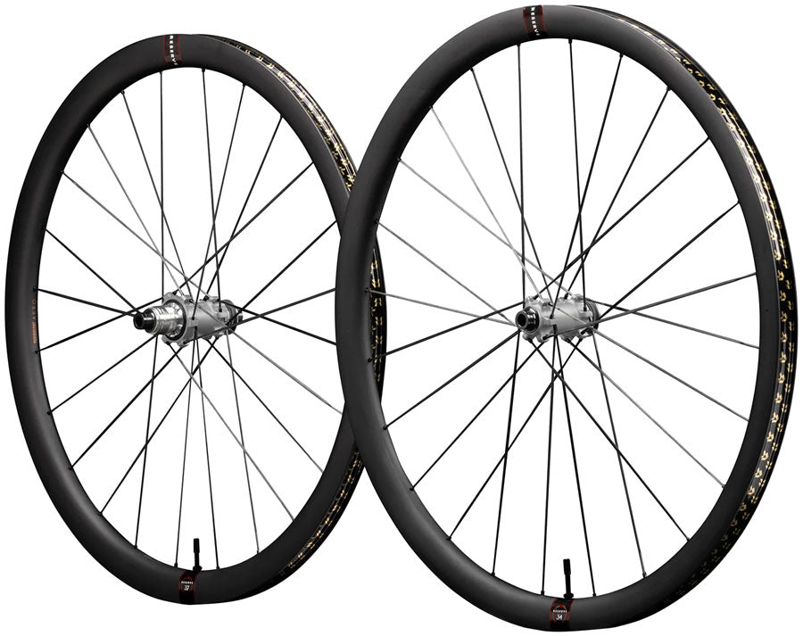 Reserve Wheels Reserve 34/37 SL Turbulent Aero Wheelset - 700, 12 x 100/12 x 142, Center-Lock, XDR/HG11, Carbon, Tune