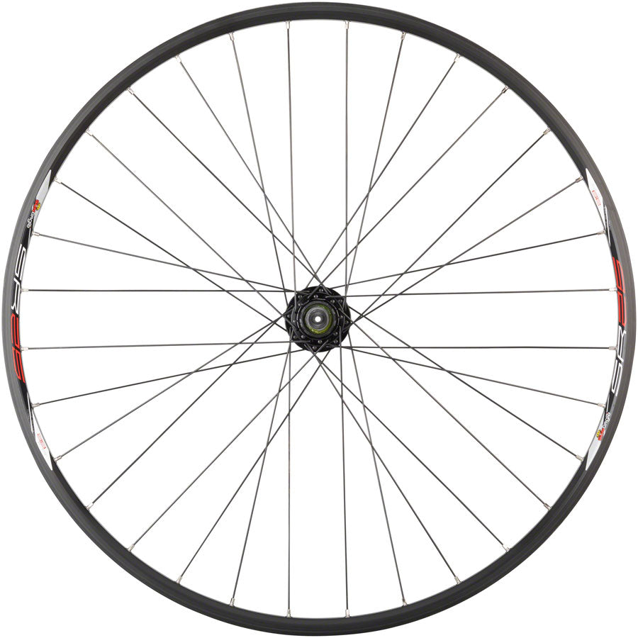 Quality Wheels Value Double Wall Series Disc Rear Wheel - 29", QR x 135mm, 6-Bolt, HG 10, Black, Clincher - Rear Wheel - Value Double Wall Series Disc Rear Wheel