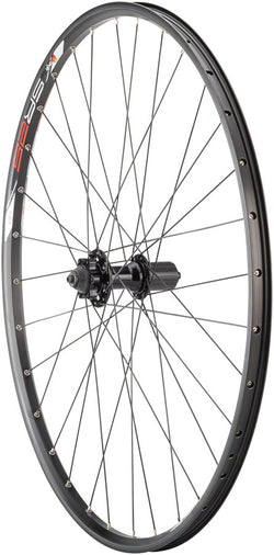 Quality Wheels Value Double Wall Series Disc Rear Wheel - 29", QR x 135mm, 6-Bolt, HG 10, Black, Clincher MPN: WE8611 UPC: 708752056886 Rear Wheel Value Double Wall Series Disc Rear Wheel