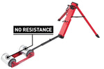 Feedback Sports Omnium Zero-Drive Rear Wheel Trainer - Fork Mount, No Resistance, Red MPN: 17250 UPC: 817966011021 Rear Wheel Trainer Omnium Zero-Drive Rear Wheel Trainer