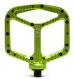 OneUp Components Aluminum Platform Pedals, Green - Pedals - Aluminum Platform Pedals