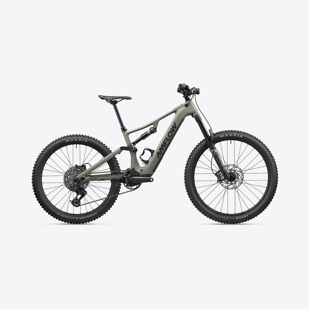 Amflow PR Carbon E-Bike w/ SRAM Eagle 1000 T-Type AXS Build, 800Wh