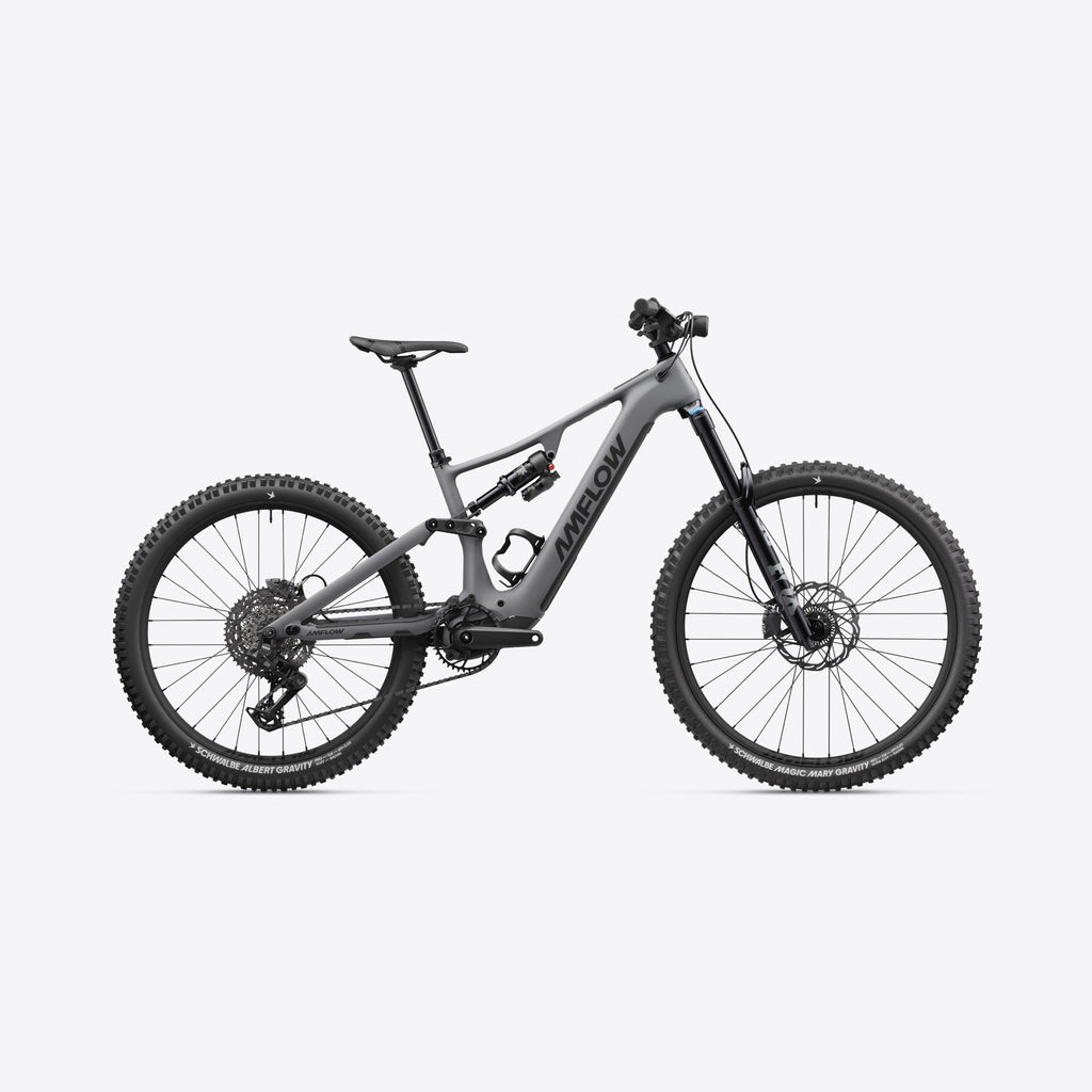 Amflow PR Carbon Pro E-Bike w/ SRAM X0 T-Type AXS Build, 800Wh