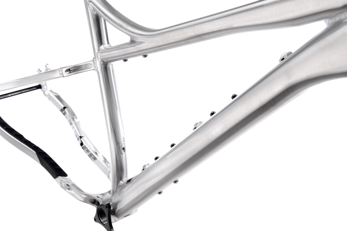 Banshee Anomaly Frameset, Raw, Headset Mountain Frame Mfg Size