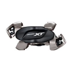 Shimano XT M8100 Deore Clipless SPD Pedals with Cleats, Black / Silver (SM-SH51) - Pedals - XT Pedals