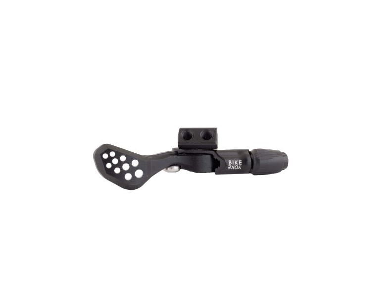 Bike Yoke Triggy Alpha Remote, Short Lever - Black MPN: YB2104 UPC: 4713291521623 Dropper Seatpost Remote Triggy Alpha Short