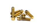 Trail One Components Titanium Stem Bolts Upgrade Kit - Gold MPN: 0016-Gold Stem Small Part Titanium Stem Bolt Upgrade Kit