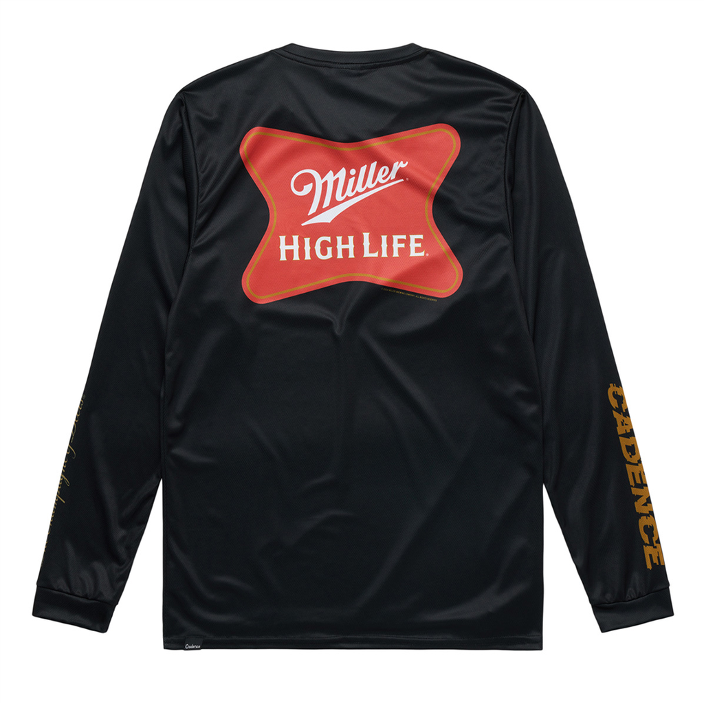 Cadence X Miller High Life, Long Sleeve MTB Jersey - Jersey - Miller High Life L/S Jersey