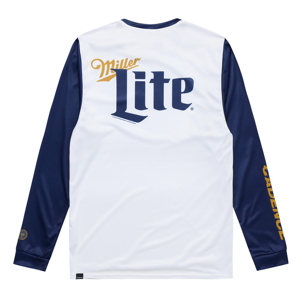 Cadence X Miller Lite, Long Sleeve MTB Jersey - Jersey - Miller Lite L/S Jersey