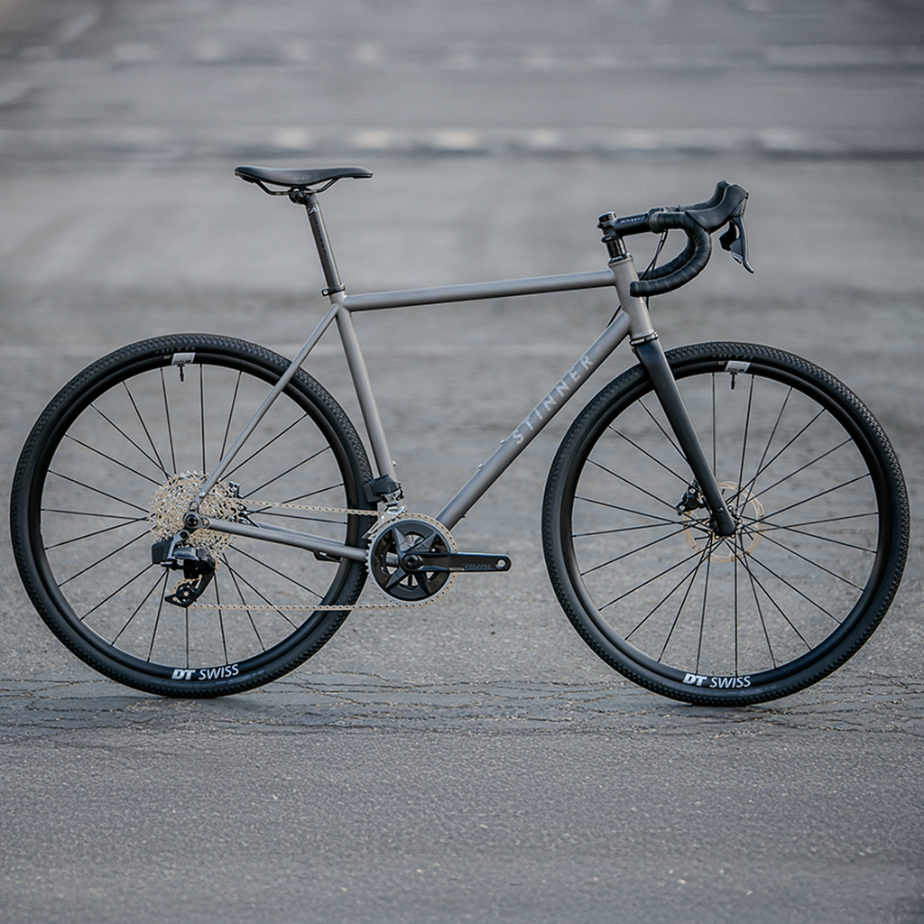 Stinner Carrizo Podium Complete, Sram Force AXS, Black Logo All-Road Bike Carrizo