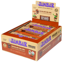 Jambar Chocolate Cha Cha - 12 Bar Box MPN: JBR-BX-12-CHA Bars Energy Bar