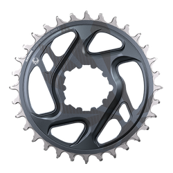 SRAM Eagle X-SYNC 2 Direct Mount Chainring - 30t, Direct Mount, 3mm Offset, For Boost, Lunar Grey MPN: 11.6218.046.004 UPC: 710845850318 Direct Mount Chainrings X-Sync 2 Eagle Direct Mount Chainring