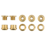 Wolf Tooth 1x Chainring Bolt Set - 6mm, Dual Hex Fittings, Set/5, Gold MPN: 5CBCN06GLD UPC: 812719022118 Chainring Bolt 1x Chainring Bolt Sets