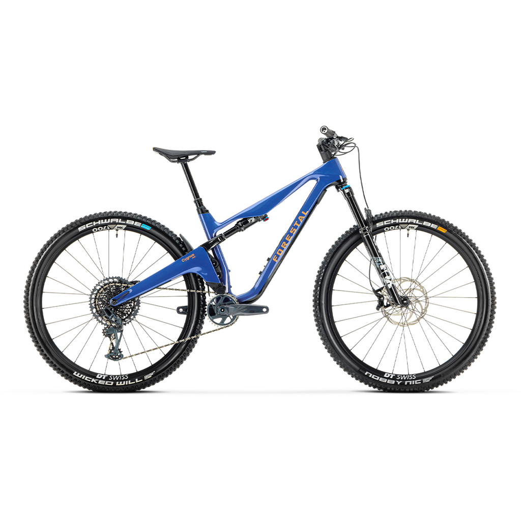 Forestal Cygnus Complete Bike w/ Halo Build, Blue / Black Mountain Bike Cygnus