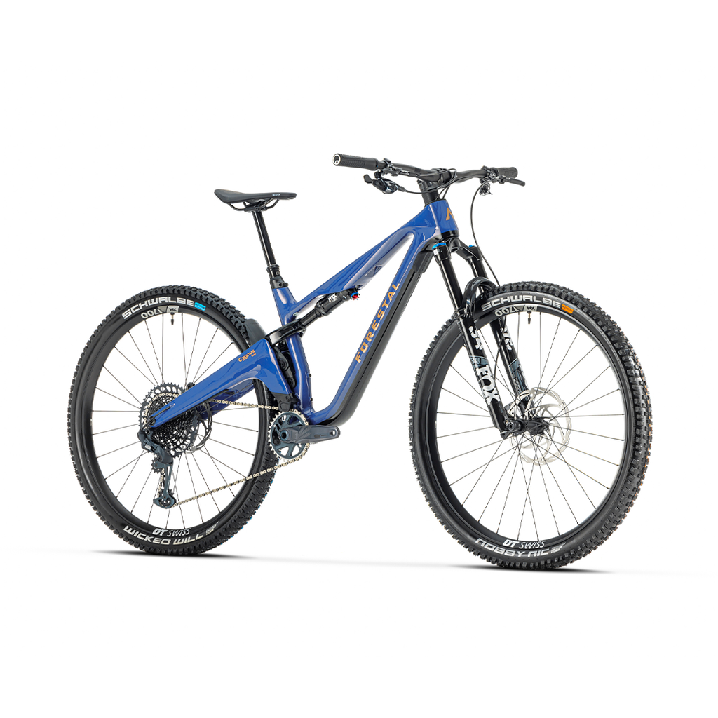 Forestal Cygnus Complete Bike w/ Halo Build, Blue / Black - Mountain Bike - Cygnus