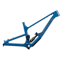 Deviate Cycles Highlander 2 Frame With Ohlins TTX2 Air Shock, Atlantic Blue Mountain Frame Highlander 2