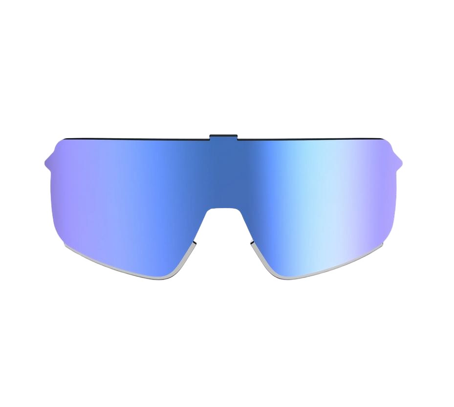 Dirdy Bird Peak Replacement Sunglass Lens, Blue Mirror w/ Color Arc MPN: 034-34225 UPC: 0850034936802 Sunglasses Peak Replacement Lens