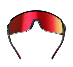 Dirdy Bird Peak Sunglasses Stealth Black, Active Inferno - Sunglasses - Peak