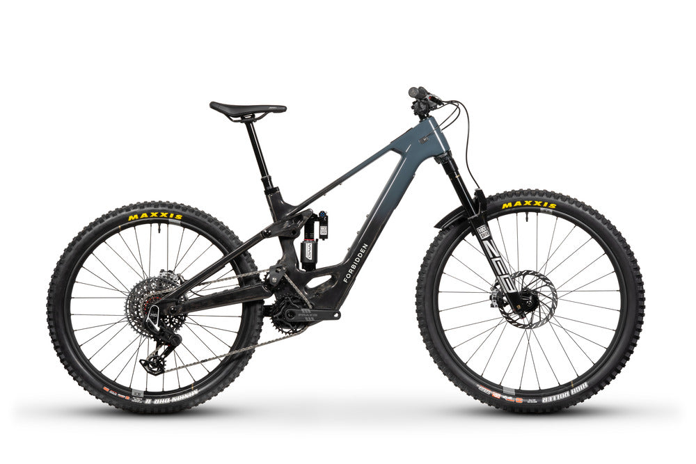 Forbidden Druid CorE 3 Complete E-Bike, Sram Eagle 90 w/ Rockshox Suspension, Slated - E-Mountain Bike - Druid CorE