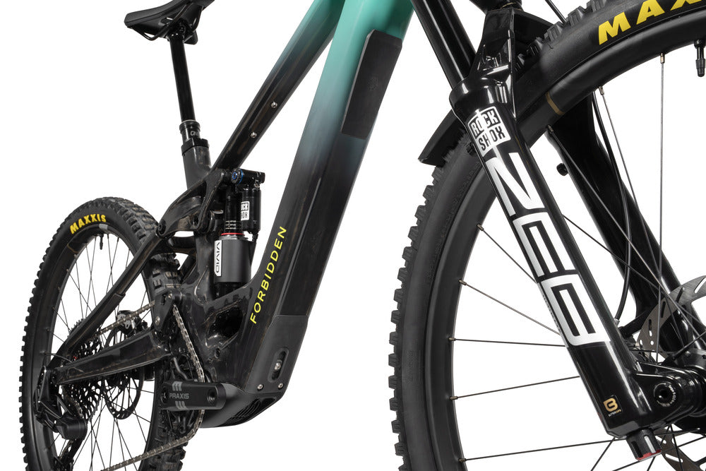 Forbidden Druid CorE 3 Complete E-Bike, Sram Eagle 90 w/ Rockshox Suspension, Electric Teal - E-Mountain Bike - Druid CorE