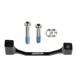 Trickstuff Post Mount Disc Adapter 23mm Black, Ti Bolts MPN: BLAAPMDKS0000S Disc Brake Adaptor Post Mount Disc Brake Adaptor